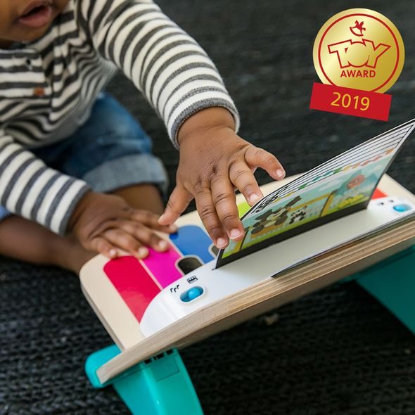 BABY EINSTEIN HRAČKA DŘEVĚNÁ HUDEBNÍ KLAVÍR MAGIC TOUCH HAPE 12M+ - HUDEBNÍ - PRO DĚTI