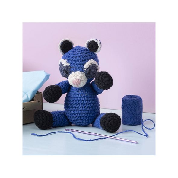 CREATIV COMPANY SADA NA HÁČKOVÁNÍ AMIGURUMI MÝVAL - VÝTVARNÉ POMŮCKY A HRAČKY - PRO DĚTI