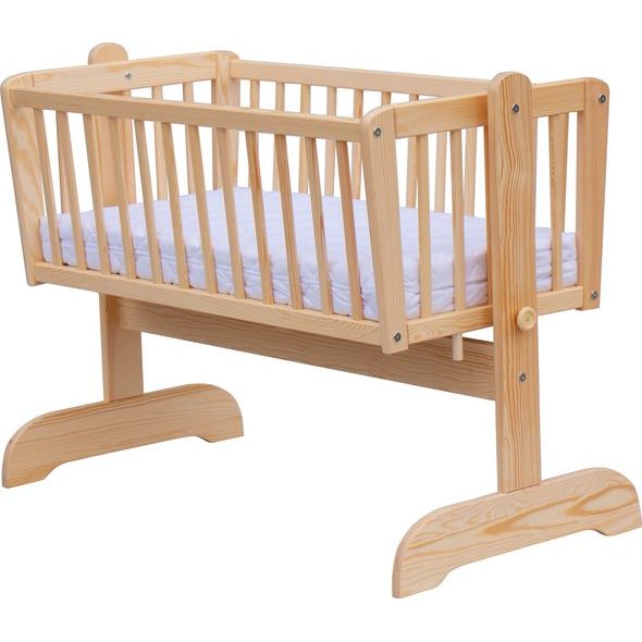KOLÉBKA SCARLETT BOROVICE- PŘÍRODNÍ - KOŠÍKY A KOLÉBKY - SPINKÁNÍ