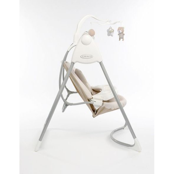 GRACO LOVIN HUG SWING S ADAPTÉREM 2014 - LEHÁTKA A HOUPADLA - SPINKÁNÍ