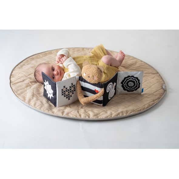 TAF TOYS MEDVÍDEK PLYŠOVÝ S KNÍŽKOU SNUGGLE BEAR - PLYŠOVÁ ZVÍŘATA - PRO DĚTI