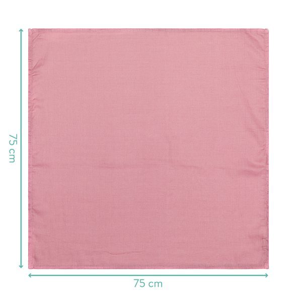 FILLIKID MUŠELÍNOVÉ PLENY FLOWERS 75X75 CM - LÁTKOVÉ PLENY ALL IN ONE - PŘEBALOVÁNÍ