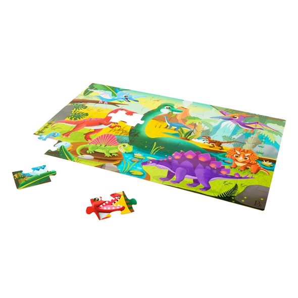 B-TOYS PUZZLE MAXI 48 KS DINOSAURUS - PUZZLE - PRO DĚTI