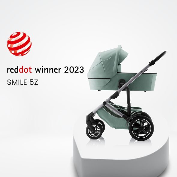 BRITAX RÖMER SET SMILE 5Z + HLUBOKÁ KORBA 2025 - DVOJKOMBINACE - KOČÁRKY A PŘÍSLUŠENSTVÍ