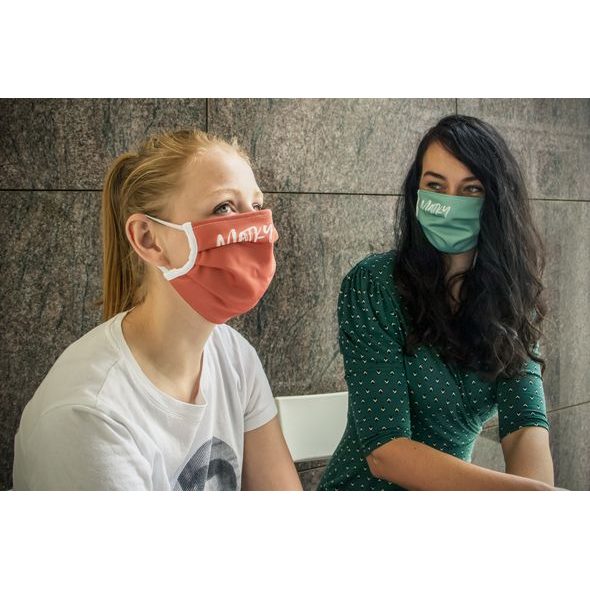 TEXTILNÍ ROUŠKA S LOGEM FILMU MATKY - TĚHOTENSKÁ MÓDA - PRO MAMINKY