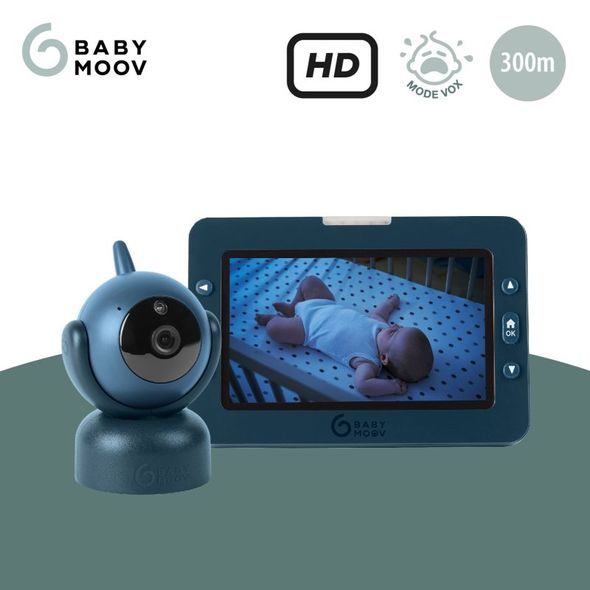 BABYMOOV VIDEO BABY MONITOR YOO-MASTER PLUS HD - ELEKTRONICKÉ CHŮVIČKY - SPINKÁNÍ