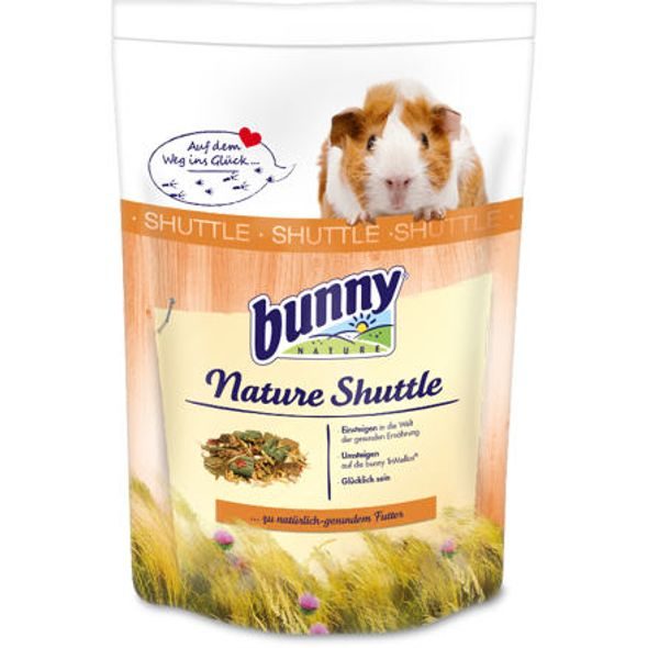 BUNNY NATURE BUNNY NATURE KRMIVO PRO MORČATA - SHUTTLE 600 G - KRMIVO - CHOVATELSKÉ POTŘEBY MALVÍKZOO