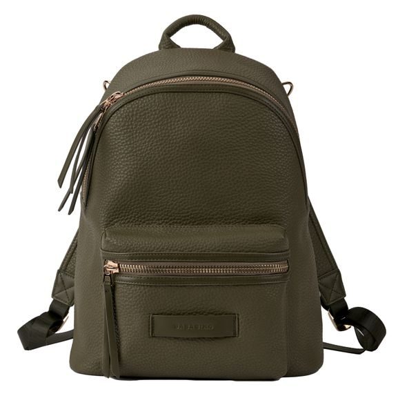 BABABING LUCA TAŠKA /BATOH, VEGANSKÁ KŮŽE, OLIVE - PŘEBALOVACÍ BATOHY - KOČÁRKY A PŘÍSLUŠENSTVÍ