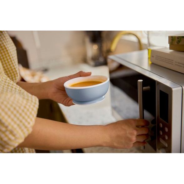 BABYBJORN BABYBJORN PRVNÍ MISKY, 2 KUSY, SVĚTLE ŠEDÉ - MISKY, TALÍŘKY A PODLOŽKY - KRMENÍ