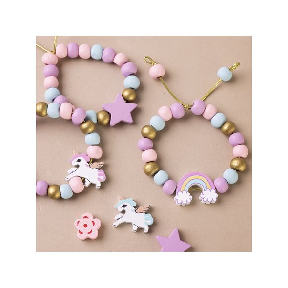 CREATIV COMPANY KREATIVNÍ SADA ŠPERKY Z KORÁLKŮ PASTELOVÉ BARVY - NAVLÉKÁNÍ - PRO DĚTI