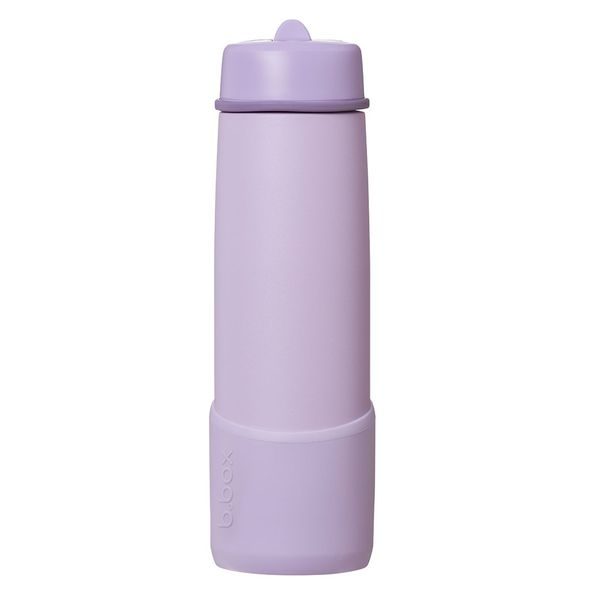 B.BOX SILIKONOVÝ CHRÁNIČ PRO TERMOLÁHEV 690 ML - LILAC LOVE - SPORTOVNÍ LAHVE - KRMENÍ