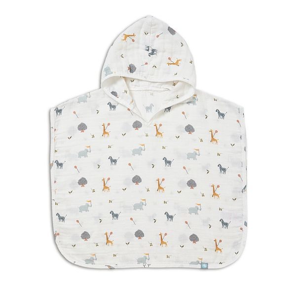 FUNNABABY PONČO ZOO BLUE 50 CM - OSUŠKY A DĚTSKÉ ŽUPANY - KOUPÁNÍ A ZDRAVÍ