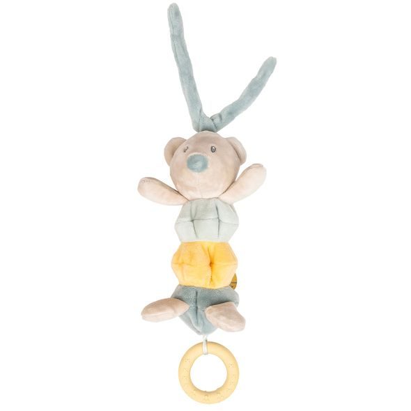 NATTOU HRAČKA PLYŠOVÁ VIBRAČNÍ MEDVÍDEK JULES 22 CM ROMEO, JULES & SALLY - HRAČKY K ZAVĚŠENÍ - PRO DĚTI