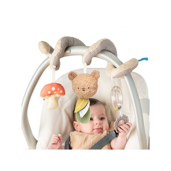 TAF TOYS SPIRÁLA S MEDVÍDKEM BEAR HUGS - HRAČKY K ZAVĚŠENÍ - PRO DĚTI