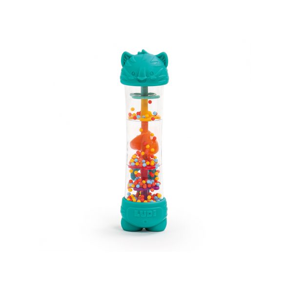 LUDI CHRASTÍTKO S KORÁLKY DEŠŤOVÁ HŮLKA - CHRASTÍTKA - PRO DĚTI