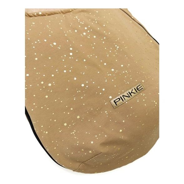 PINKIE BAVLNĚNÝ FUSAK SHINE GOLD CAMEL 0-12 MĚSÍCŮ - FUSAKY DO AUTOSEDAČKY - AUTOSEDAČKY A PŘÍSLUŠENSTVÍ