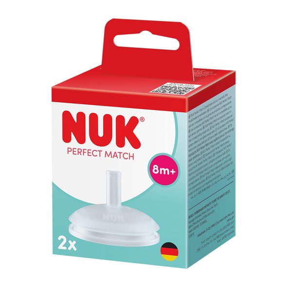 NUK PERFECT MATCH NÁHRADNÍ BRČKO 2 KS - SAVIČKY A PÍTKA - KRMENÍ