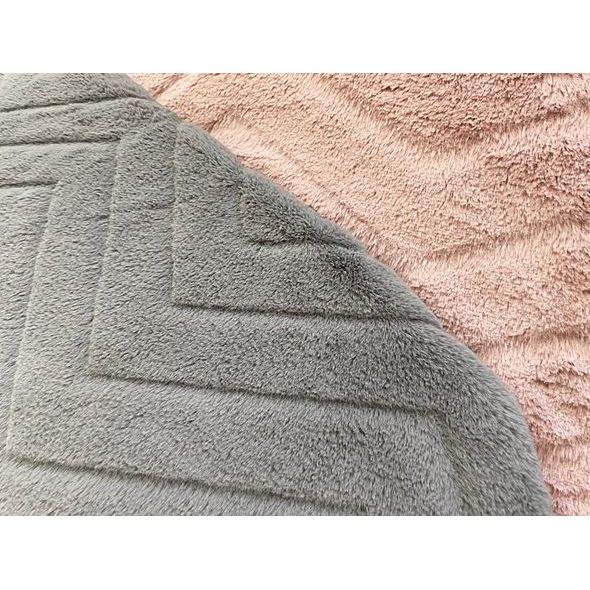 PINKIE ZATEPLENÁ STAHOVACÍ DEKA PINKIE FUR GREY - NÁNOŽNÍKY - KOČÁRKY A PŘÍSLUŠENSTVÍ