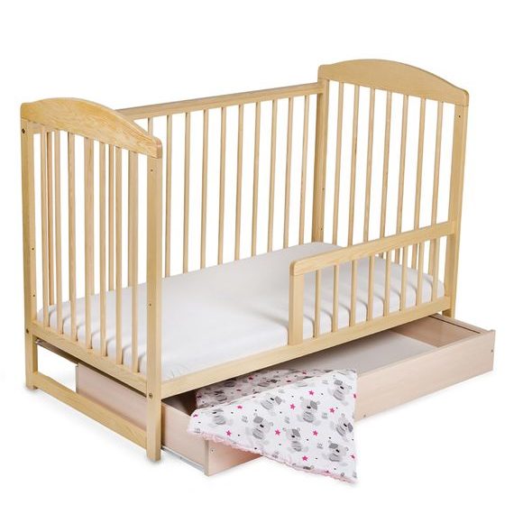 TOMI DĚTSKÁ DŘEVĚNÁ POSTÝLKA XV. SE ZÁBRANOU A ŠUPLÍKEM - DŘEVĚNÉ POSTÝLKY - SPINKÁNÍ