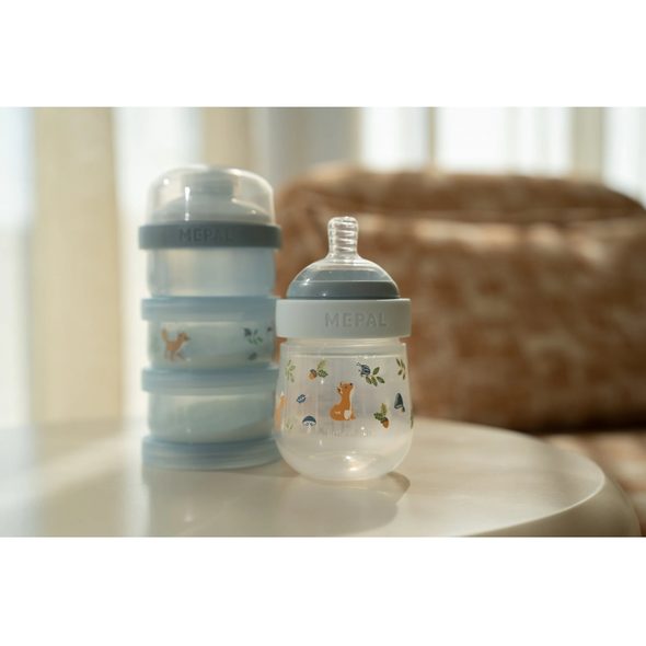 LITTLE DUTCH KOJENECKÉ LÁHVE 165 ML + 240 ML + 2 SAVIČKY FOREST FRIENDS - KOJENECKÉ LAHVE - KRMENÍ