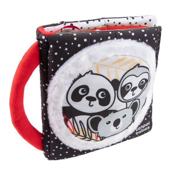 CANPOL BABIES SENZORICKÁ KNÍŽKA PANDA BABIESBOO - KNÍŽKY PRO NEJMENŠÍ - PRO DĚTI