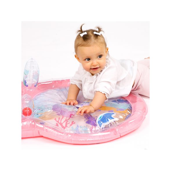 LUDI PODLOŽKA NA HRANÍ S VODOU MOŘSKÉ VÍLY RŮŽOVÁ - HRACÍ PODLOŽKY NA ZEM - SPINKÁNÍ