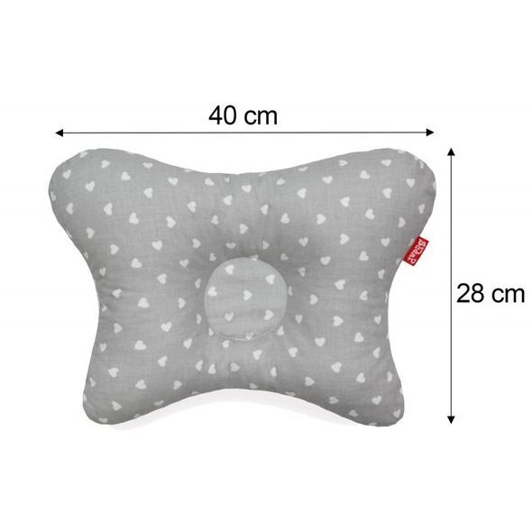 SCAMP POLŠTÁŘEK (LITTLEHEARTGREYWHITE) - POLŠTÁŘKY PRO MIMINKA (PODHLAVNÍČKY) - SPINKÁNÍ