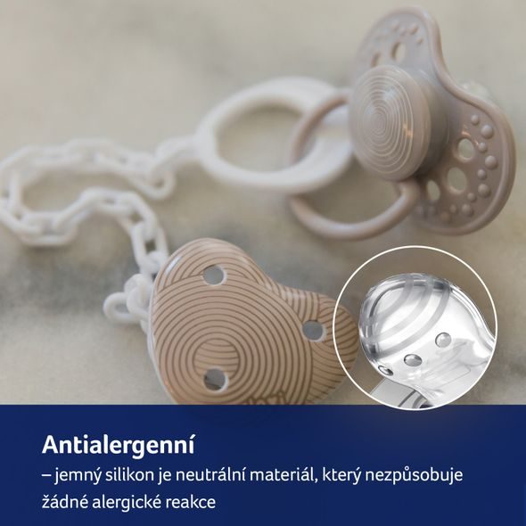 LOVI SILIKONOVÝ DYNAMICKÝ DUDLÍK 18M+ HARMONY 2PCS - ŠIDÍTKA A DOPLŇKY - KRMENÍ