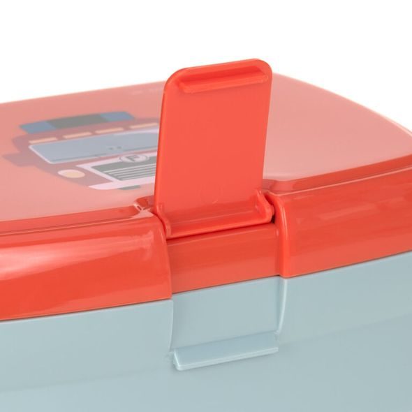 LÄSSIG KIDS LUNCH SET TINY DRIVERS FIRE ENGINE - KRABIČKY NA SVAČINU - KRMENÍ