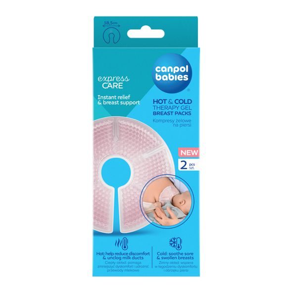 CANPOL BABIES GELOVÝ OBKLAD NA PRSA HOT&COLD 2KS - PÉČE O PRSA - PRO MAMINKY