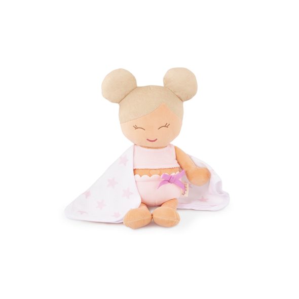 B-TOYS PANENKA PLYŠOVÁ DO VANY LULLA BABY BLONDE HAIR - HRAČKY DO VANY - PRO DĚTI