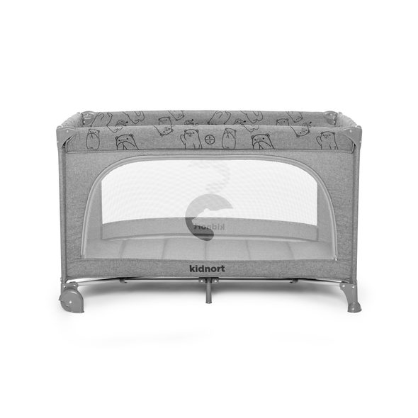 KIDNORT CESTOVNÍ POSTÝLKA KIDNORT IHALIG SVĚTLE ŠEDÁ - CESTOVNÍ POSTÝLKY - SPINKÁNÍ