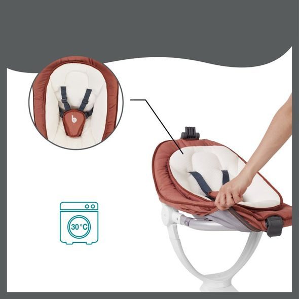 BABYMOOV LEHAČKA SWOON MOTION - LEHÁTKA A HOUPADLA - SPINKÁNÍ