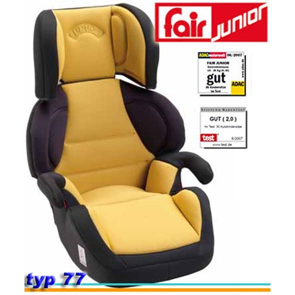 FAIR JUNIOR - AUTOSEDAČKY 15-36KG - AUTOSEDAČKY A PŘÍSLUŠENSTVÍ