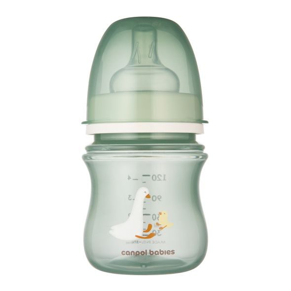 CANPOL BABIES ANTIKOLIKOVÁ LAHEV EASYSTART GOOSE 120ML - KOJENECKÉ LAHVE - KRMENÍ