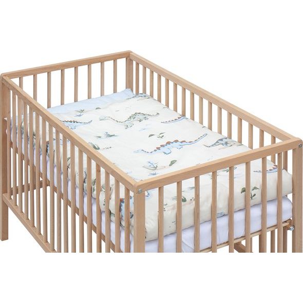 SCARLETT DĚTSKÁ POSTÝLKA S KOMPLETNÍ VÝBAVOU DAMBI 120 X 60 CM - DŘEVĚNÉ POSTÝLKY - SPINKÁNÍ