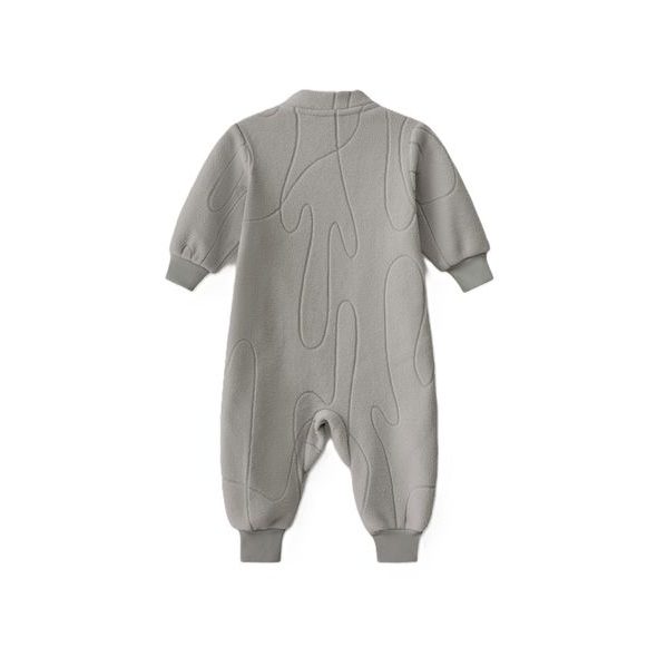 LEOKID FLEECOVÝ OVERAL TILIO MONSOON GRAY VEL. 86 - OVERALY - PRO DĚTI