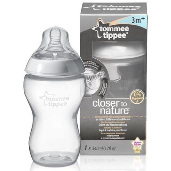 TOMMEE TIPPEE KOJENECKÁ LÁHEV C2N, 1KS 340ML, 3+M - KOJENECKÉ LAHVE - KRMENÍ