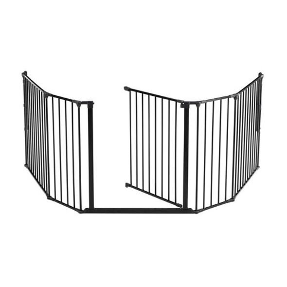 BABYDAN PROSTOROVÁ ZÁBRANA SUPREME OLAF XX ČERNÁ 90-270 CM - BEZPEČNOST DĚTÍ V DOMÁCNOSTI - KOUPÁNÍ A ZDRAVÍ