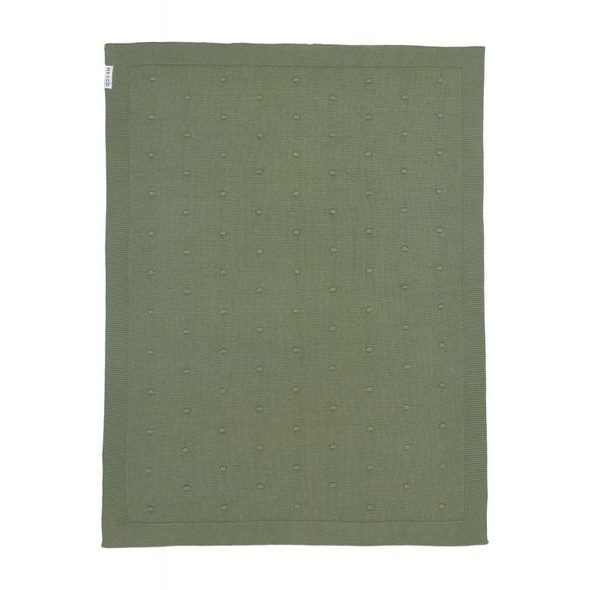 MEYCO DEKA MINI KNOTS - FOREST GREEN - DĚTSKÉ DEKY PRO MIMINKA - SPINKÁNÍ