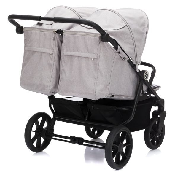 FILLIKID KOČÁREK PRO DVOJČATA DUETTE GREY - KOČÁRKY PRO DVOJČATA - KOČÁRKY A PŘÍSLUŠENSTVÍ