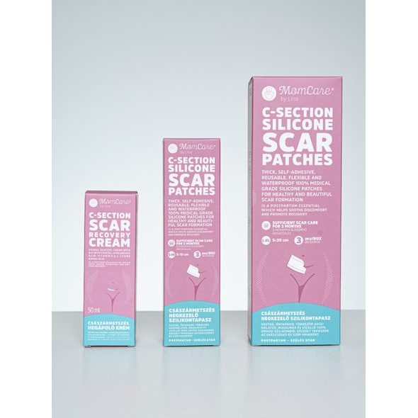 MOMCARE BY LINA ZVÝHODNĚNÝ BALÍČEK CÍSAŘSKÝ ŘEZ - POPORODNÍ POMŮCKY - PRO MAMINKY