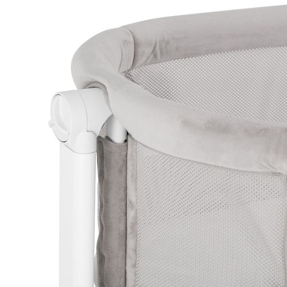 PETITE&MARS POSTÝLKA DĚTSKÁ POLOHOVATELNÁ S FUNKCÍ KOLÉBKY GLORY 2V1 MOCHA BEIGE - KOŠÍKY A KOLÉBKY - SPINKÁNÍ