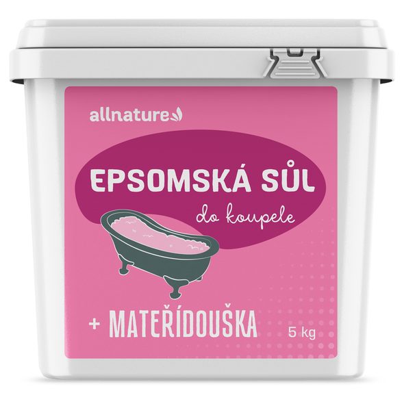 ALLNATURE EPSOMSKÁ SŮL MATEŘÍDOUŠKA 5 KG - VAŘENÍ A PEČENÍ - PRE MAMIČKY