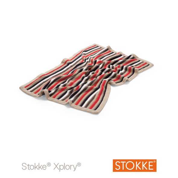 STOKKE® STROLLER PLETENÁ DEKA DO KOČÁRKU - DĚTSKÉ DEKY PRO MIMINKA - SPINKÁNÍ