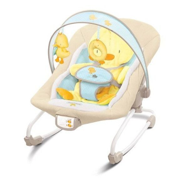 BRIGHT STARTS LEHÁTKO VIBRAČNÍ SNUGGLE DUCKLING™ (DO 18 KG) - LEHÁTKA A HOUPADLA - SPINKÁNÍ