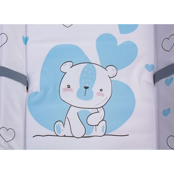 SCARLETT PŘEBALOVACÍ PULT NA POSTÝLKU SCARLETT JOLLY MÉĎA MODRÝ - PŘEBALOVACÍ PULTY - PŘEBALOVÁNÍ