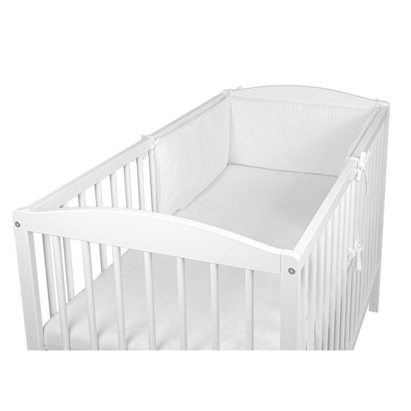 TOMI MANTINEL (HNÍZDO) 180CM WAFEL BÍLÝ - MANTINELY - SPINKÁNÍ