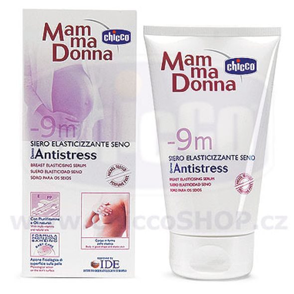 CHICCO KRÉM PRO ZVÝŠENÍ ELASTICITY PRSŮ, 125 ML - KOSMETIKA V TĚHOTENSTVÍ - PRO MAMINKY