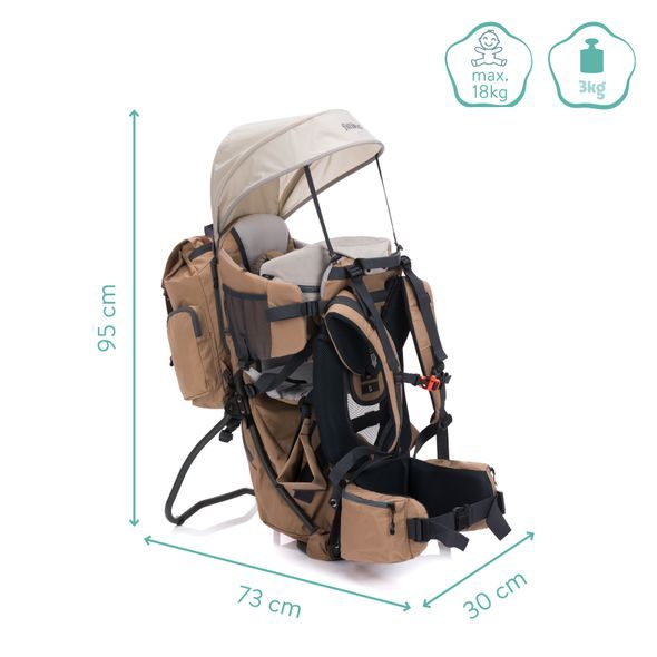 FILLIKID KROSNA NA DÍTĚ ADVENTURE DESSERT BEIGE - KROSNY - NOŠENÍ & SPORT